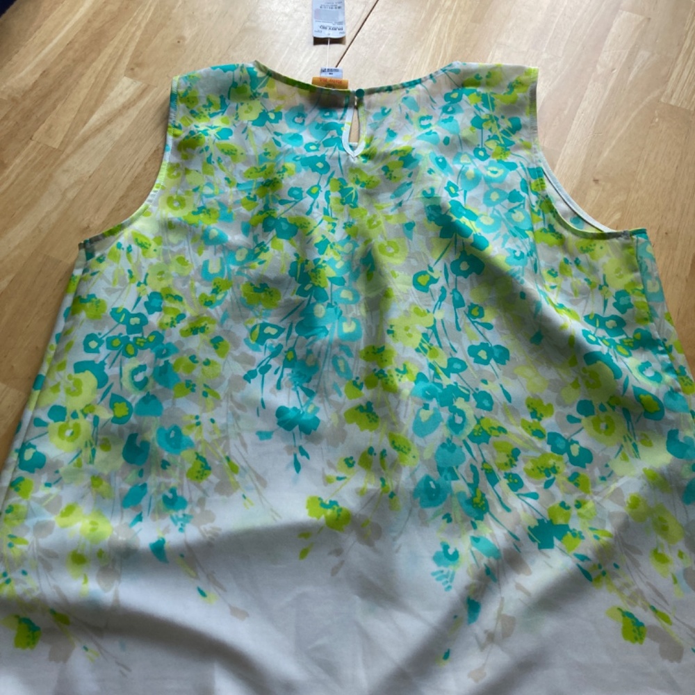 Lightweight sleeveless blouse Ruby Rd size 18 - Picture 5 of 5